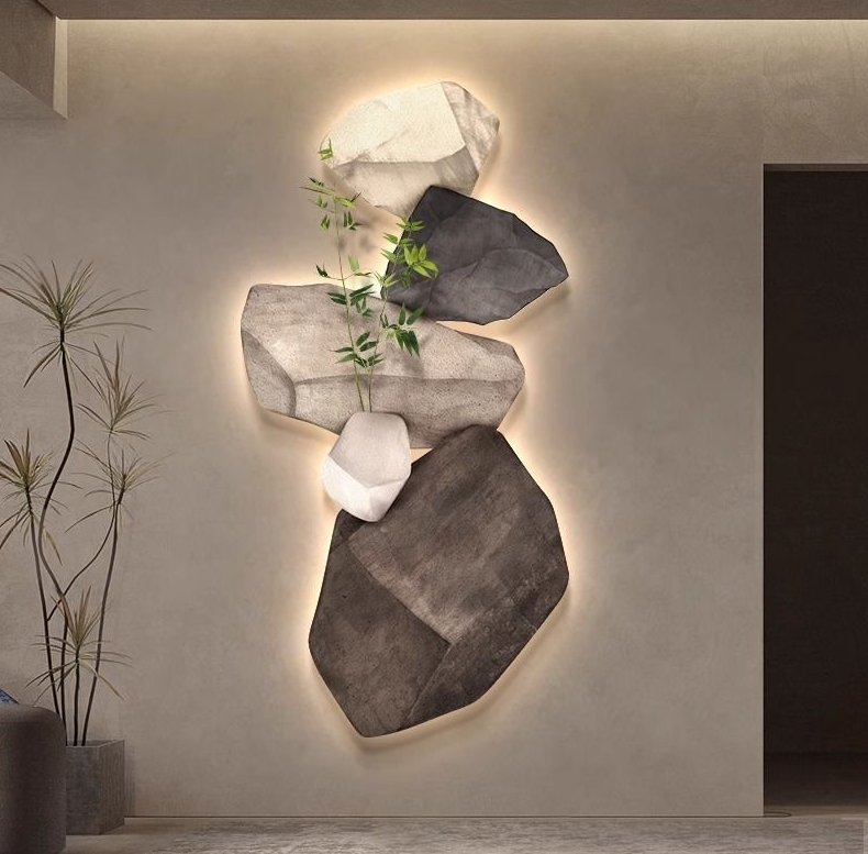 Creative Light Luxury Minimalist Entrance Decoration Painting