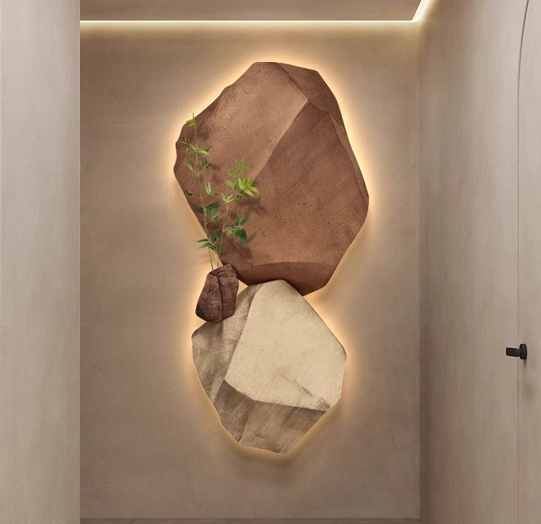 Creative Light Luxury Minimalist Entrance Decoration Painting