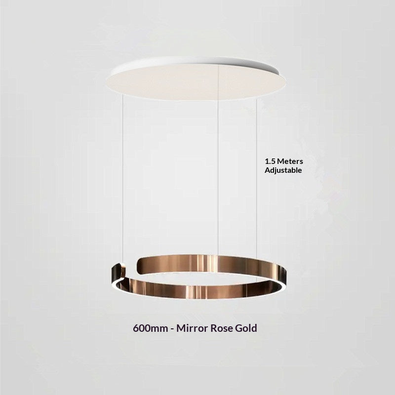 LED Full-spectrum Modern Dining Room Chandelier With A Light-luxury Design
