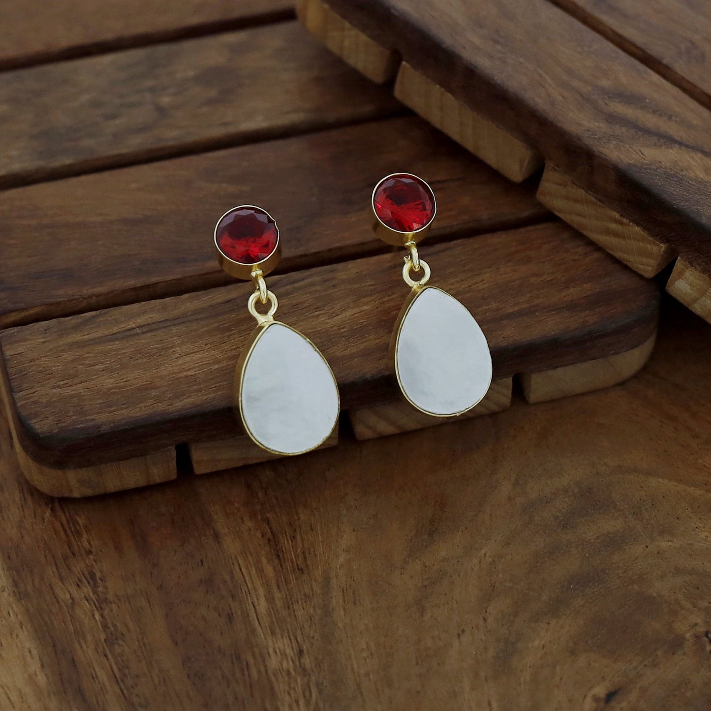 MOP Drop Earrings